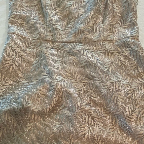 JS Collections Women's “Rosie” Pink and Gold Cocktail Dress Size 12 - Picture 14 of 15